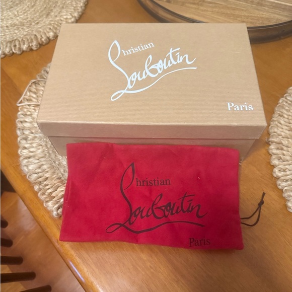 Christian Louboutin Black Patent Leather Heels - Picture 6 of 6